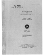 Oceanic Surveillance and Navigation Analysis FY72