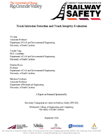 Track Intrusion Detection and Track Integrity Evaluation