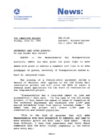 Secretary Card Gives Approval to Old Colony Rail Project