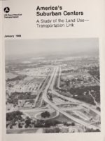 Americas Suburban Centers A Study of the Land Use Transportation Link