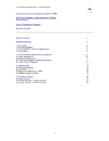 I25 truck safety improvements project  local evaluation report