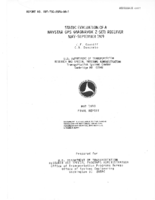 Static evaluation of a NAVSTAR Global Positioning System GPS Magnavox ZSet receiver MaySeptember 1979