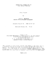 Laboratory correlation of soil swell potential  final report