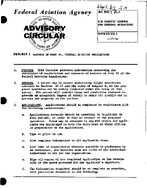 AC 915 Waivers of Part 91 Federal Aviation Regulations