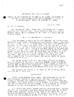 Interstate Commerce Commision Report of the Accident  Investigation Occuring on the INTERNATIONAL GREAT NORTHERN RAILROAD BLACK BRIDGE TX