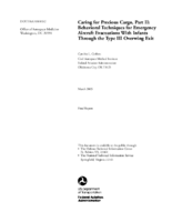 Caring for Precious Cargo Part II Behavioral Techniques for Emergency Aircraft Evacuations With Infants Through the Type III Overwing Exit