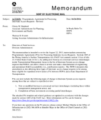 Action Programmatic Agreement for Processing Interstate Access Requests  Revised
