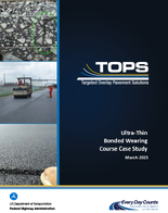 UltraThin Bonding Wearing Course Case Study