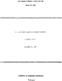 Interstate Commerce Commision Report of the Accident  Investigation Occuring on the ST LOUISSAN FRANCISCO RAILWAY LAVERTY OK