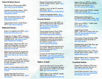 Finding Transportation Statistics