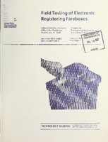 Field Testing of Electronic Registering Fareboxes