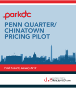 parkDC Penn QuarterChinatown Pricing Pilot Final Report