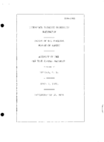 Interstate Commerce Commision Report of the Accident  Investigation Occuring on the NEW YORK CENTRAL RAILROAD YONKERS NY