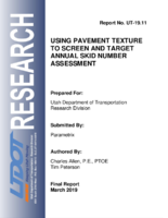 Using Pavement Texture to Screen and Target Annual Skid Number Assessment