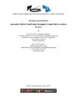 Innovative vehicle classification strategies  using LIDAR to do more for less