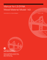 Manual for LSDYNA Wood Material Model 143