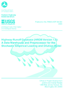 HighwayRunoff Database HRDB Version 10 A Data Warehouse and Preprocessor for the Stochastic Empirical Loading and Dilution Model