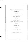 Interstate Commerce Commision Report of the Accident  Investigation Occuring on the KANSAS CITY SOUTHERN RAILROAD SPENCER TX