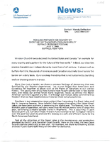 Deputy Secretary of Transportation Jim Burnley Speeches July 1988