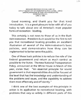 Deputy Secretary of Transportation Elaine Chao Speeches June 1990