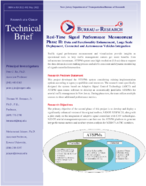 RealTime Signal Performance Measurement Phase  Data and Functionality Enhancement Large Scale Deployment Connected and Autonomous Vehicles Integration Technical Brief