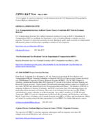 FHWA RT Now  March 2009