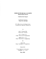 Fiber reinforced concrete detention pond