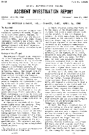 Investigation of Aircraft Accident PAN AMERICAN AIRWAYS SHANNON EIRE 19480415