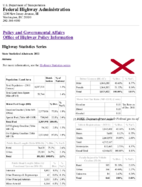 Highway Statistics Series State Statistical Abstracts 2012  Alabama