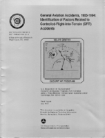 General aviation accidents 19831994  identification of factors related to controlledflightintoterrain CFIT accidents