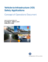 Accelerated VehicletoInfrastructure V2I Safety Applications Concept of Operations Document 201303