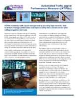 Automated Traffic Signal Performance Measures ATSPMs