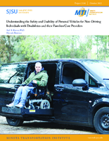 Understanding the Safety and Usability of Personal Vehicles for Nondriving Individuals With Disabilities and Their FamiliesCare Providers