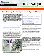 Bike Sharing Popularity Grows as System Matures