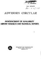 AC 15050004 Airport Research and Technical Reports