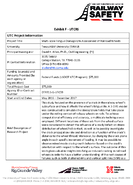 Multiscale Fatigue Damage Life Assessment of Railroad Wheels