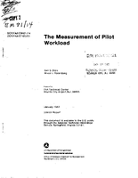 The Measurement of Pilot Workload