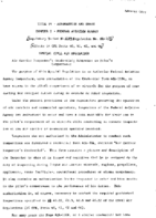 CAM 46 Regulation No SR455 Air Carrier Inspectors Credentials Admission To Pilots Compartment