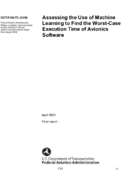 Assessing the Use of Machine Learning to Find the WorstCase Execution Time of Avionics Software