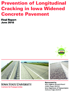 Prevention of Longitudinal Cracking in Iowa Widened Concrete Pavement
