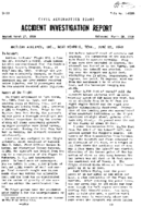 Investigation of Aircraft Accident AMERICAN AIRLINES NEAR MEMPHIS TENNESSEE 19490622