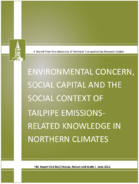 Tailpipe EmissionsRelated Knowledge in Northern Climates