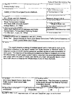 Catalog of Work Zone Speed Control Methods