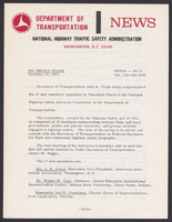 NHTSA News Releases SeptemberOctober 1971