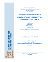 Revised Condition Rating Survey Models to Reflect All Distresses  Volume 1