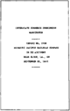 Interstate Commerce Commision Report of the Accident  Investigation Occuring on the MISSOURI PACIFIC RAILROAD ELTON LA