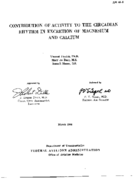 Contribution of activity to the circadian rhythm in excretion of magnesium and calcium