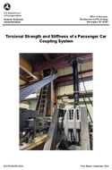 Torsional Strength and Stiffness of a Passenger Car Coupling System