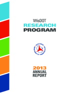 WisDOT research program  2013 annual report