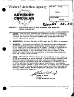 AC 6122A Pilot Flight Tests in Small Airplanes with  StabilityControl Augmentation